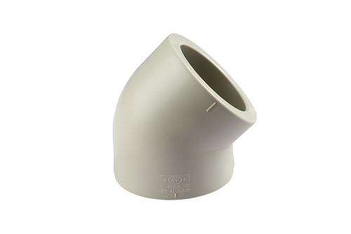 重兴镇PPH45°弯头(DIN)